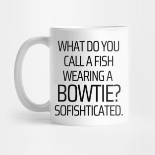 A Fish Wearing A Bowtie Mug